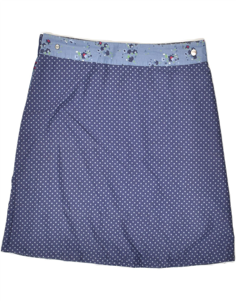 TCM Womens Wrap Skirt EU 38 Medium W30 Blue Polka Dot Cotton | Vintage TCM | Thrift | Second-Hand TCM | Used Clothing | Messina Hembry 