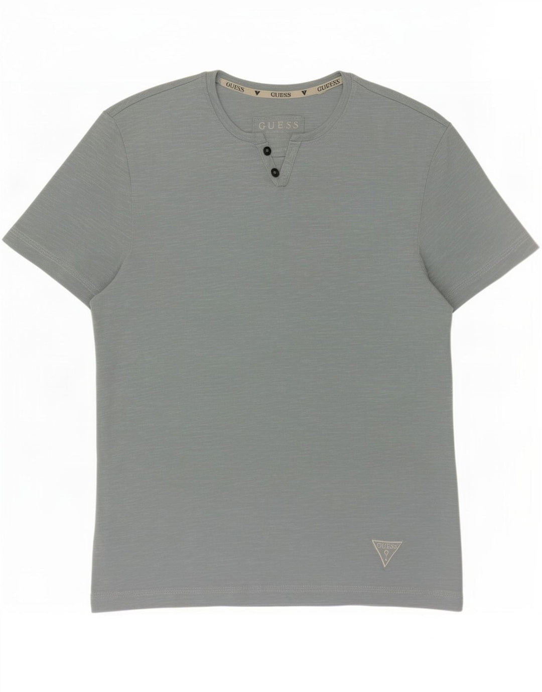 Guess Mens T-Shirt Top XS Blue Flecked