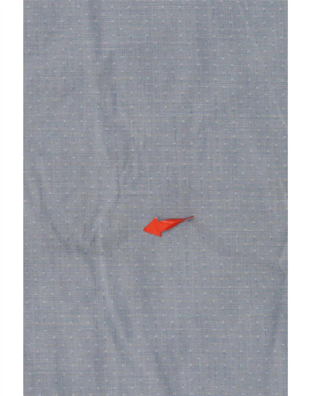 CALVIN KLEIN Mens Slim Fit Shirt Size 18 2XL Blue Spotted Cotton