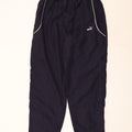 PUMA Mens Tracksuit Trousers Medium  Navy Blue Polyester