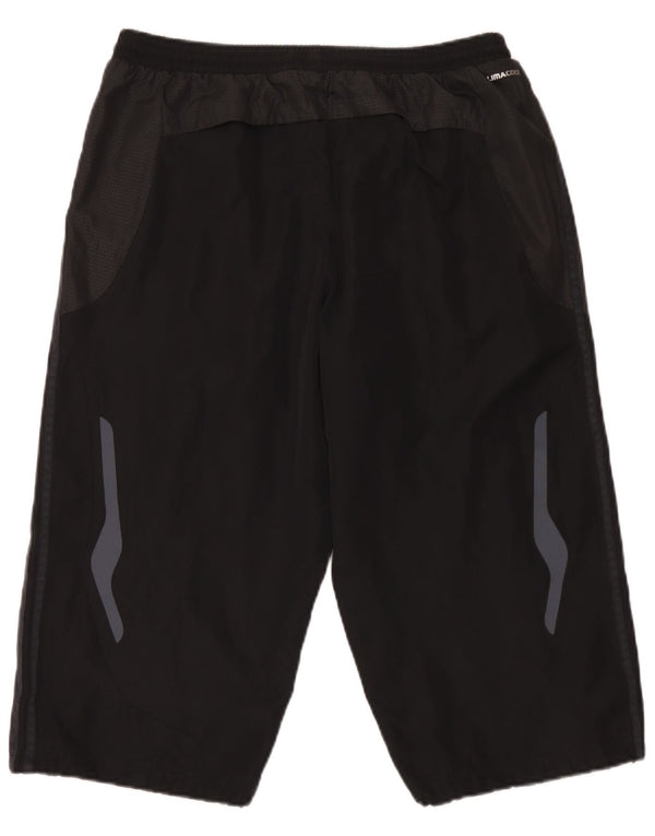 Adidas Mens Climacool Bermuda Sport Shorts Large Black Colourblock