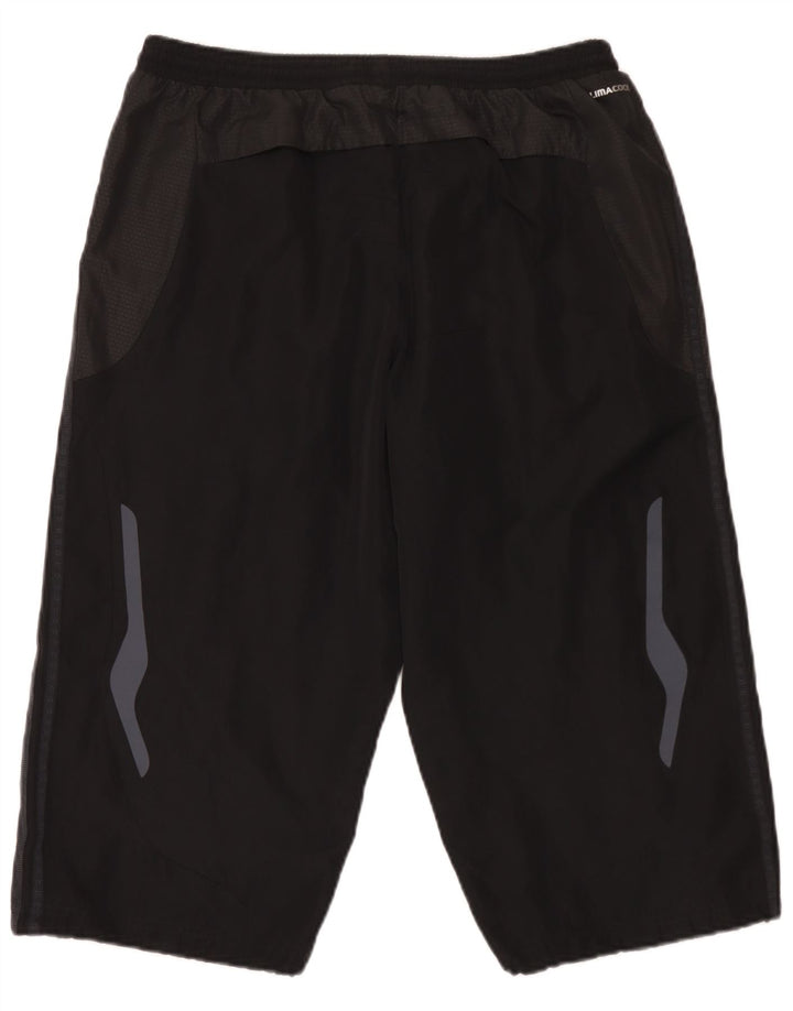 Adidas Mens Climacool Bermuda Sport Shorts Large Black Colourblock