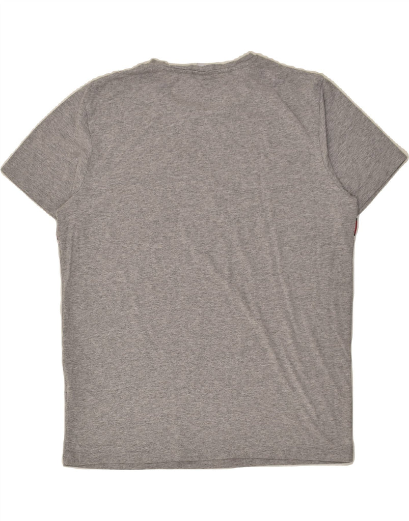 JACK & JONES Mens Graphic T-Shirt Top XL Grey Flecked Cotton | Vintage Jack & Jones | Thrift | Second-Hand Jack & Jones | Used Clothing | Messina Hembry 