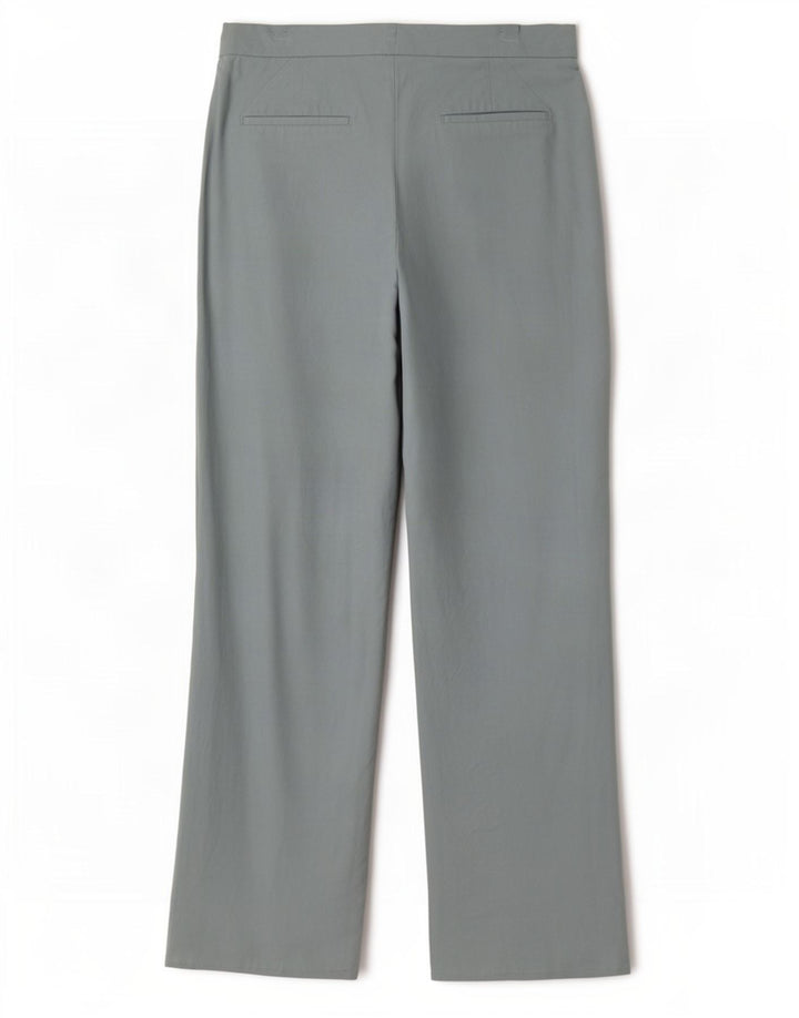 Zara Womens Straight Chino Trousers Medium W28 L29 Blue
