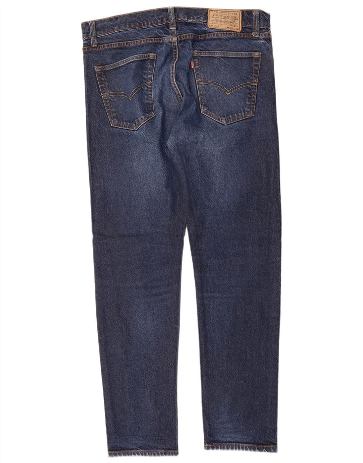 Levi's Mens 511 Slim Jeans W34 L32 Blue Cotton