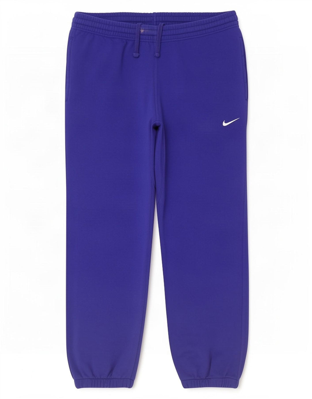 Nike Mens Tracksuit Trousers Joggers Large Blue Cotton