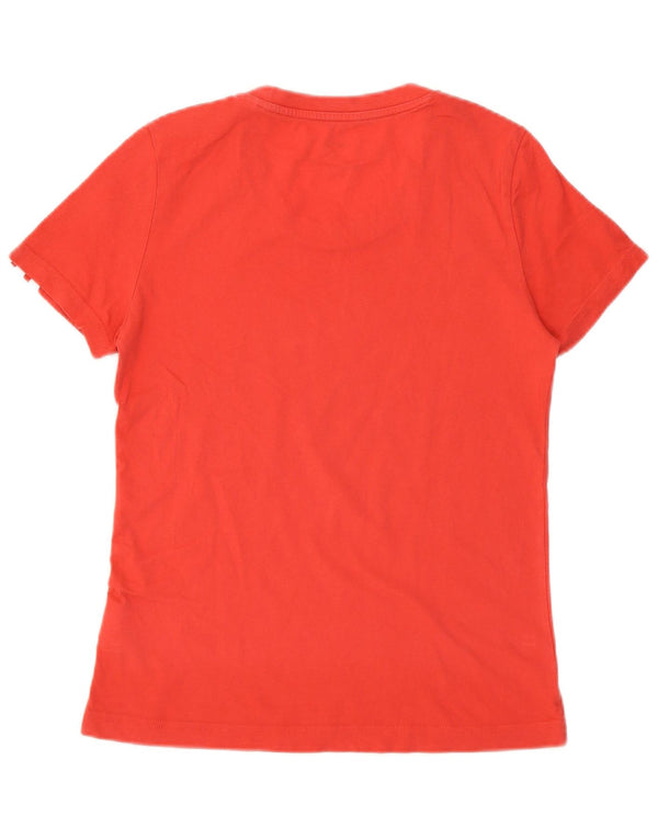 Adidas Womens T-Shirt Top UK 8/10 Small Red