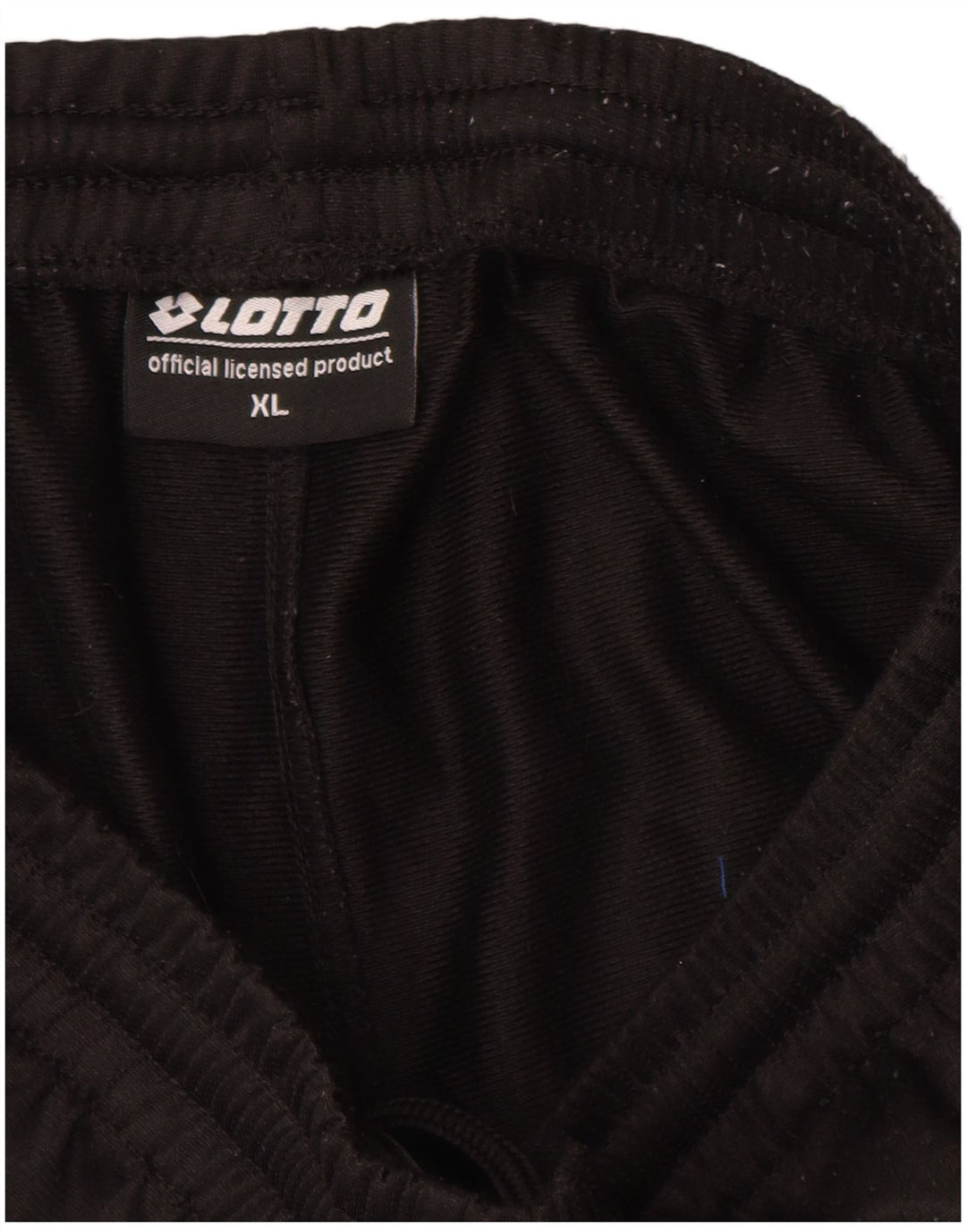 Lotto Mens Tracksuit Trousers Joggers XL  Black Polyester
