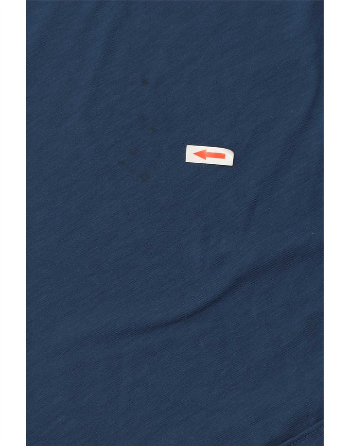 Rohan Mens T-Shirt Top Large Navy Blue Polyester