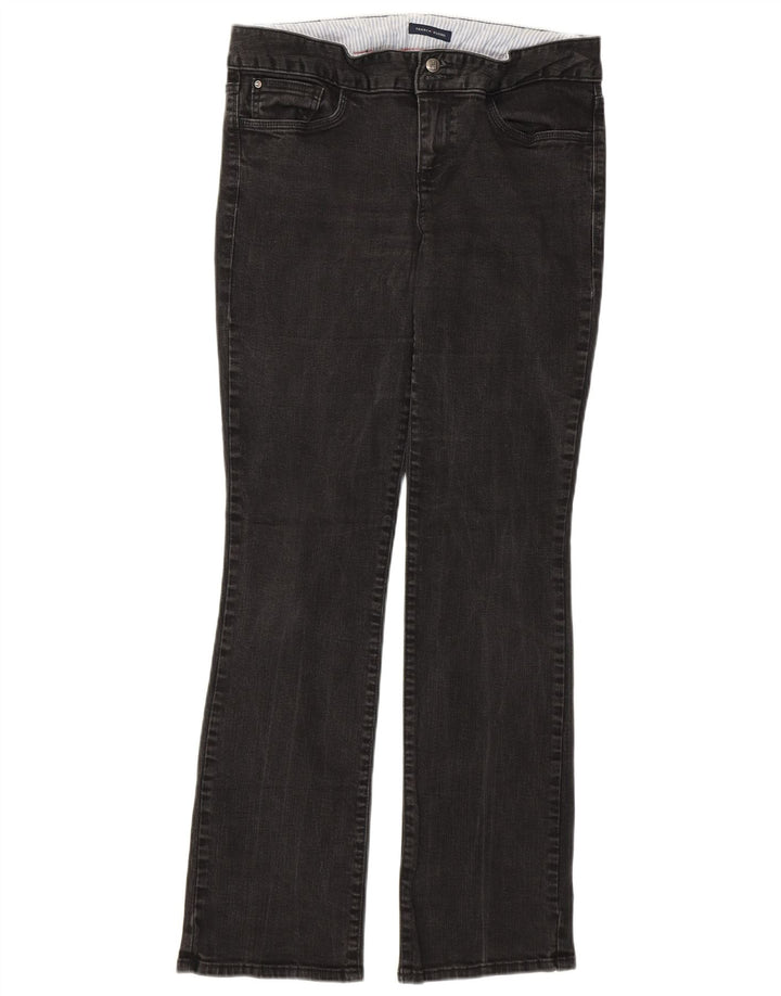 Tommy Hilfiger Womens Bootcut Jeans US 10 Large W32 L30 Grey Cotton