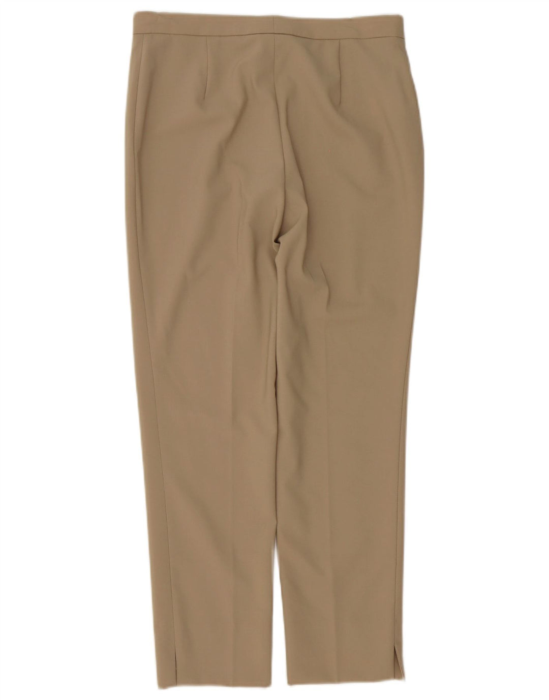 Les Copains Womens Straight Suit Trousers EU 40 Medium W30 L27 Beige