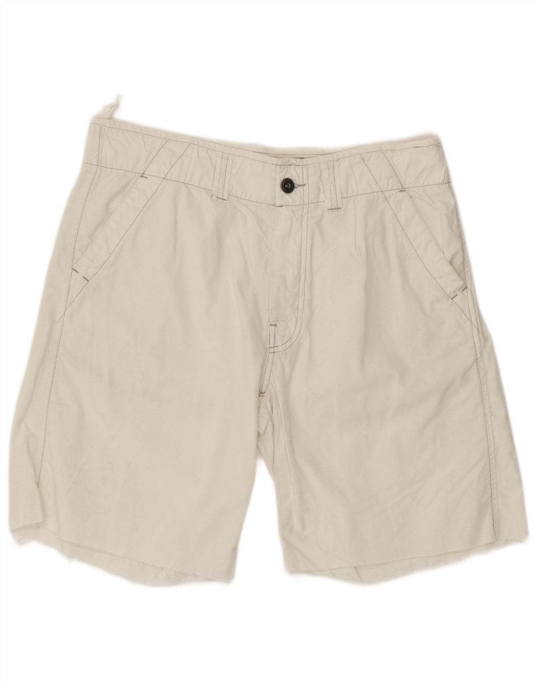 Murphy & Nye Mens Chino Shorts Large W34 White Cotton