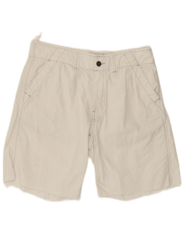 Murphy & Nye Mens Chino Shorts Large W34 White Cotton