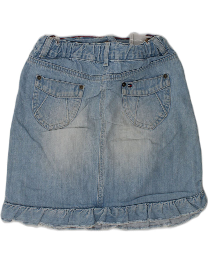 TOMMY HILFIGER Girls Denim Skirt 5-6 Years W22 Blue Cotton | Vintage Tommy Hilfiger | Thrift | Second-Hand Tommy Hilfiger | Used Clothing | Messina Hembry 