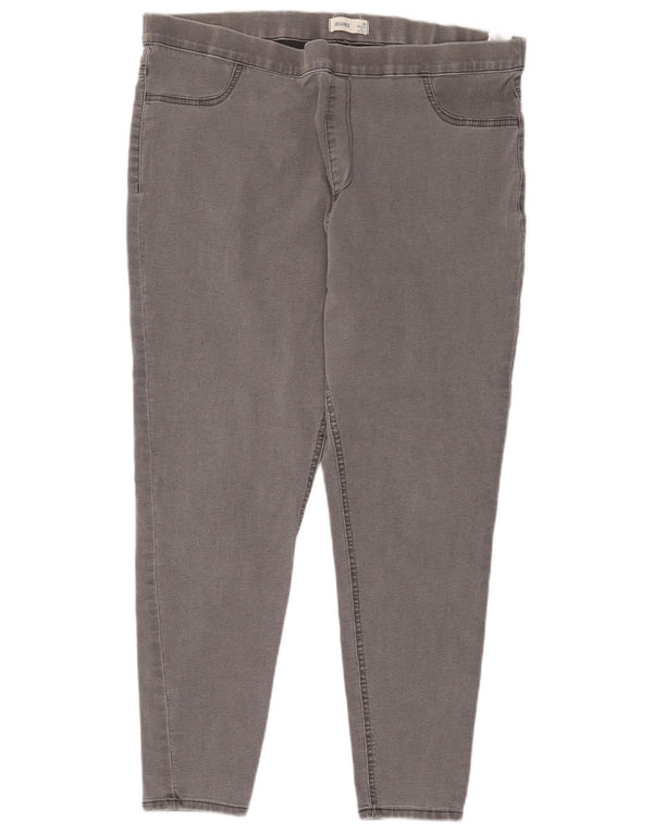 Marks & Spencer Womens Jegging Jeans UK 20 2XL W38 L26 Grey Cotton