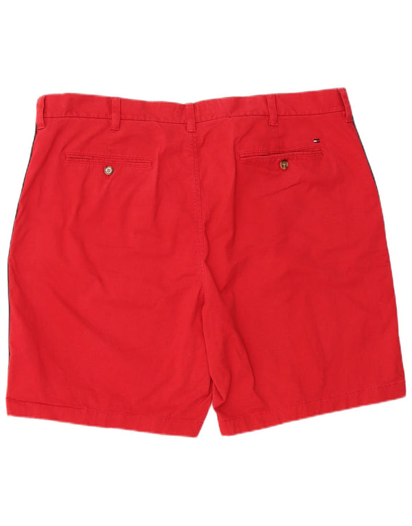 Tommy Hilfiger Mens Chino Shorts W40 XL Red Cotton