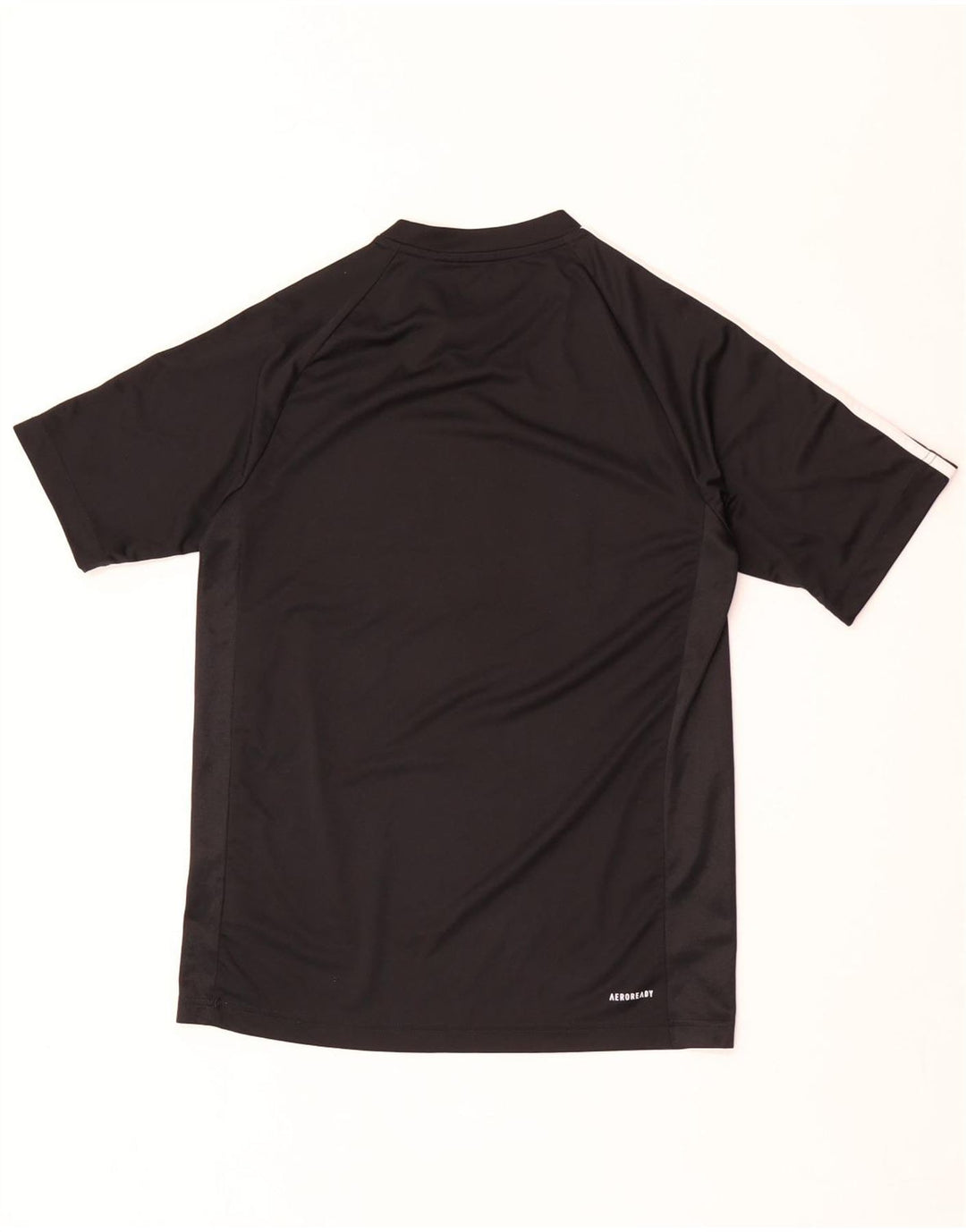 Adidas Mens Aeroready Graphic T-Shirt Top Small Black Polyester
