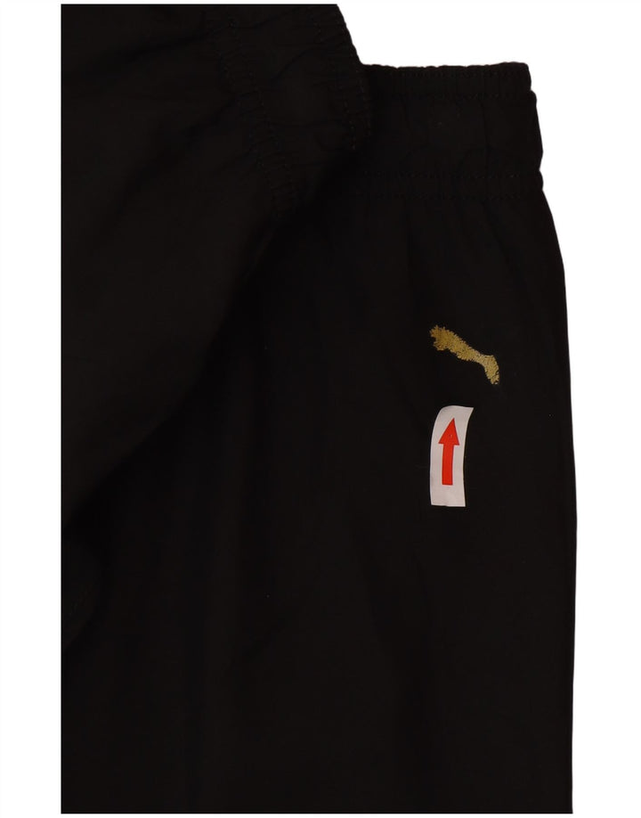 Puma Womens Tracksuit Trousers UK 10 Small Black Cotton