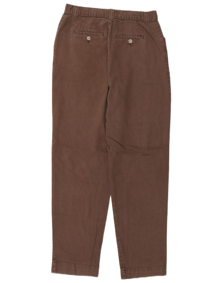Lee Womens Tapered Casual Trousers W28 L29 Brown