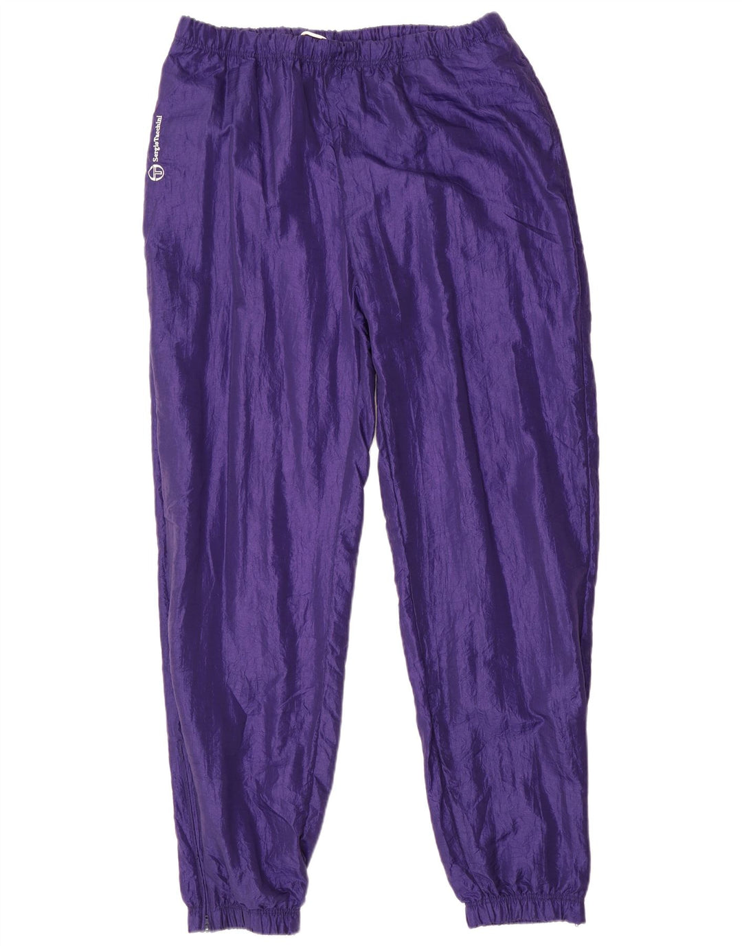 SERGIO TACCHINI Mens Tracksuit Trousers Joggers IT 54 2XL Purple Polyamide