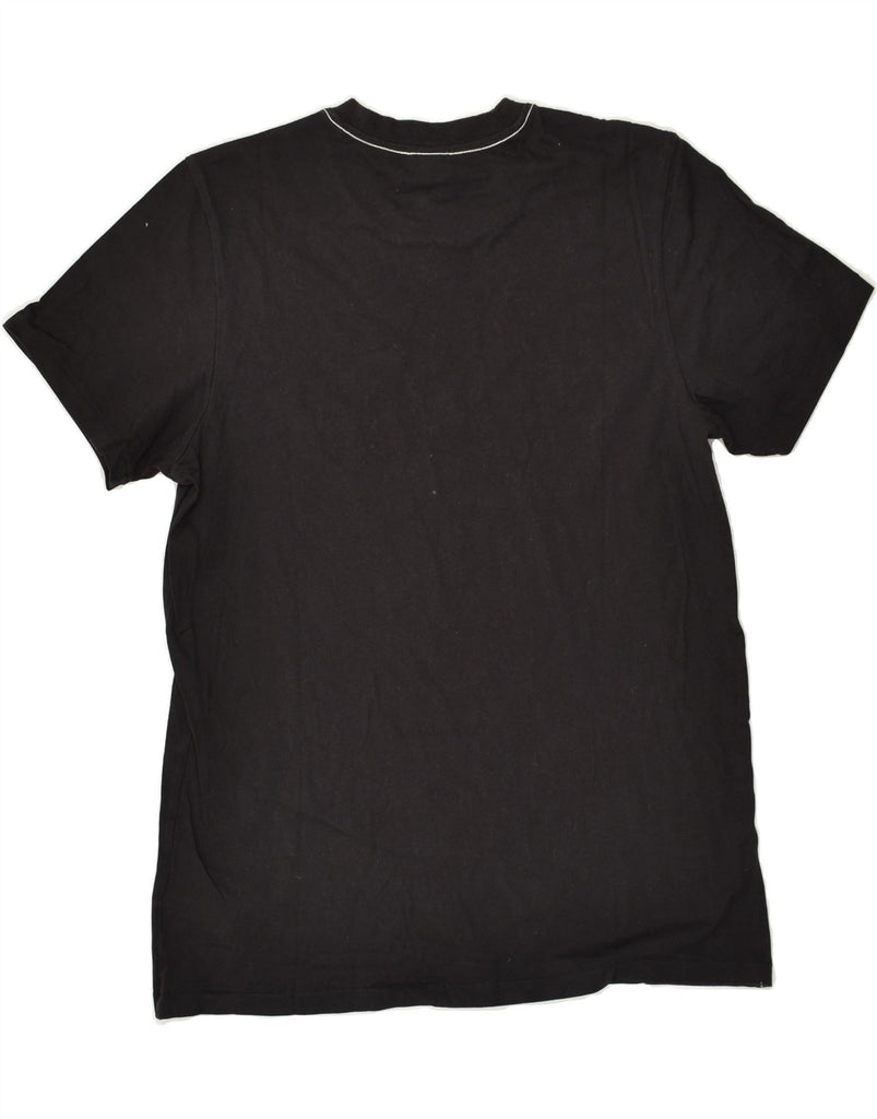 ADIDAS Mens Neo Label Graphic T-Shirt Top Medium Black Cotton | Vintage Adidas | Thrift | Second-Hand Adidas | Used Clothing | Messina Hembry 