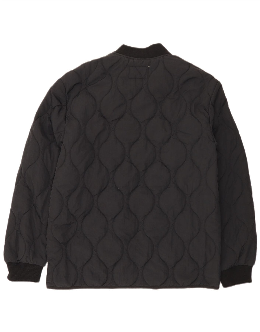 The Stronghold Mens Quilted Jacket UK 40 Large Black