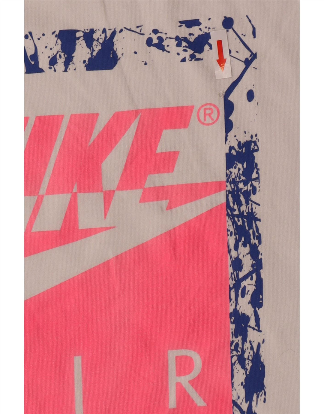 Nike Mens Graphic T-Shirt Top 2XL White Cotton
