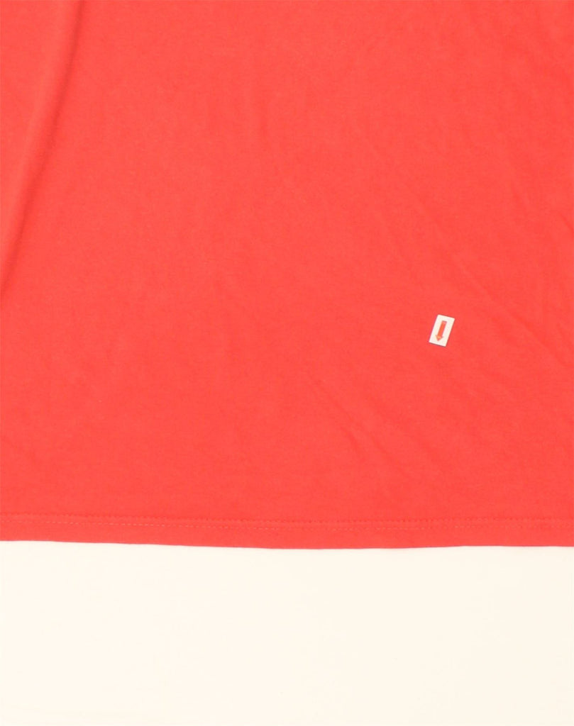 TOMMY HILFIGER Mens Graphic T-Shirt Top Small Red Cotton | Vintage Tommy Hilfiger | Thrift | Second-Hand Tommy Hilfiger | Used Clothing | Messina Hembry 