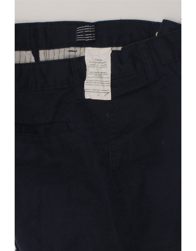 DICKIES Boys Chino Shorts 11-12 Years W26  Navy Blue Polyester | Vintage Dickies | Thrift | Second-Hand Dickies | Used Clothing | Messina Hembry 