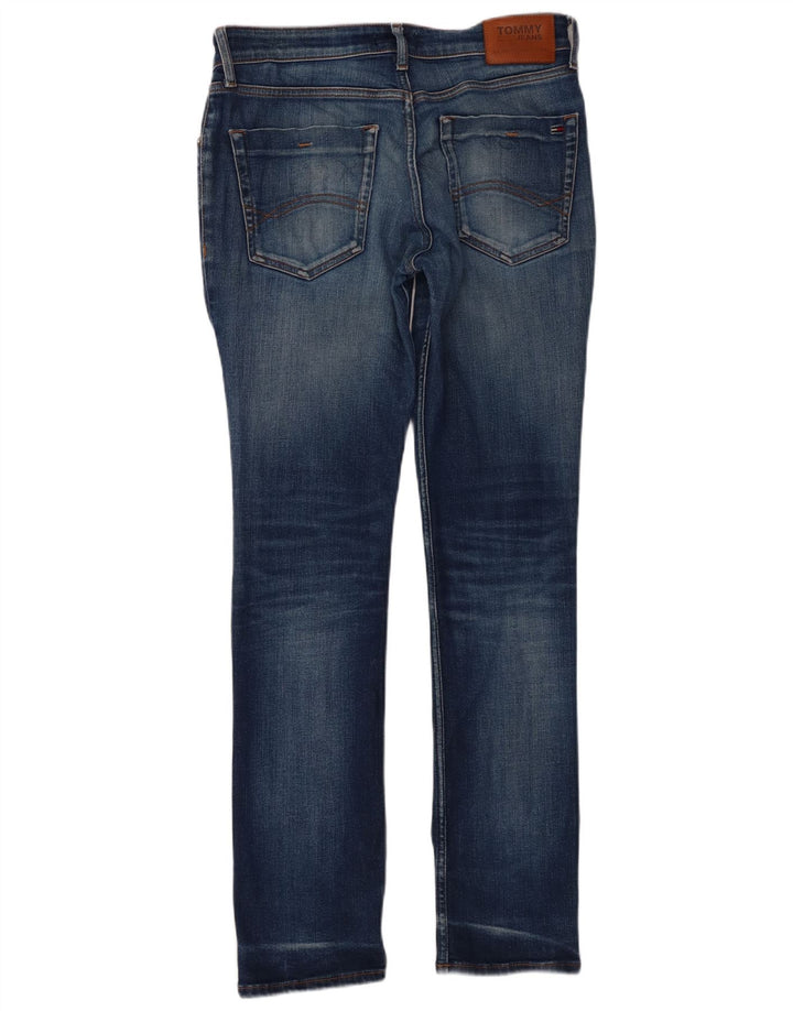 Tommy Hilfiger Mens Slim Jeans W31 L32 Blue Cotton