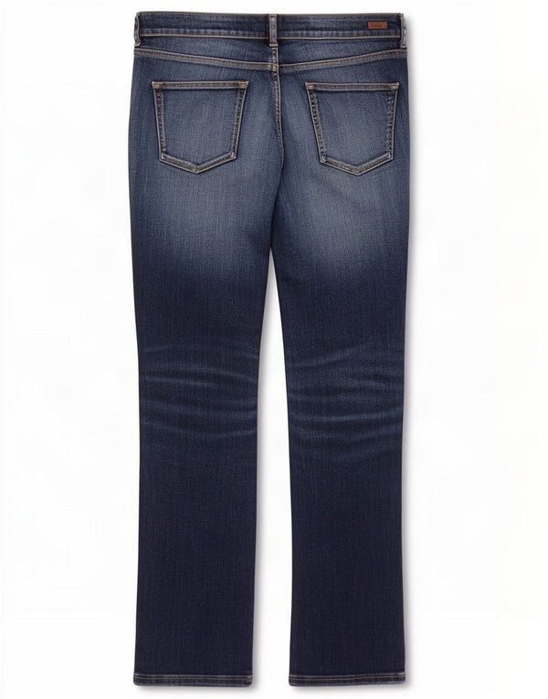 Massimo Dutti Womens Straight Jeans EU 42 Large W32 L30 Navy Blue
