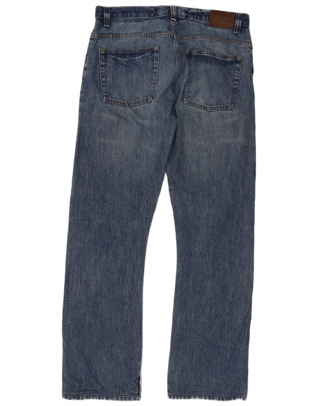 Joop Mens Bootcut Jeans W33 L34 Blue Cotton