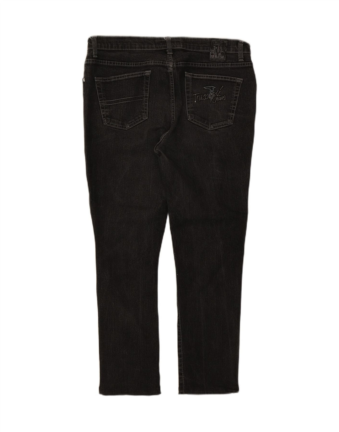 TRUSSARDI Womens Slim Jeans W36 L26 Black Cotton