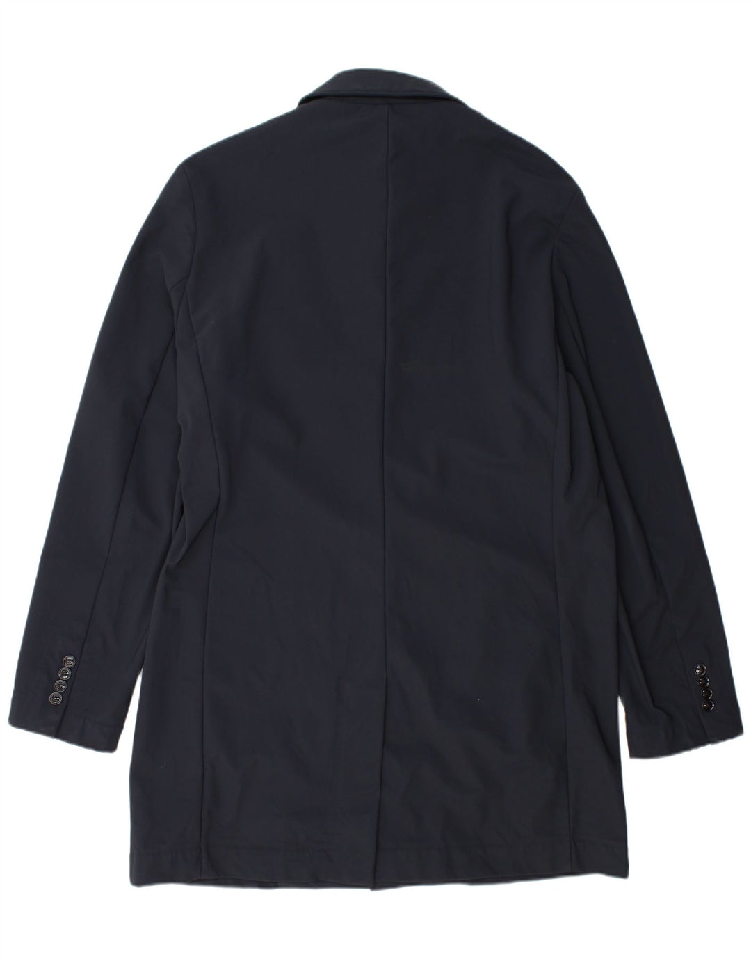 Roberto Ricci Designs Mens Overcoat UK 40 Large Navy Blue