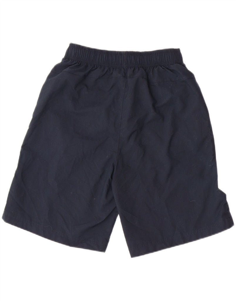 NIKE Boys Sport Shorts 13-14 Years XL Navy Blue Colourblock Polyester Vintage Nike and Second-Hand Nike from Messina Hembry 