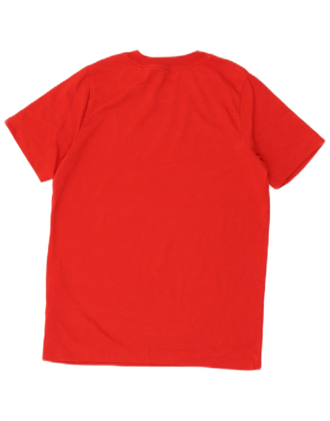 Nike Boys Dri Fit Graphic T-Shirt Top 10-11 Years Medium Red Polyester