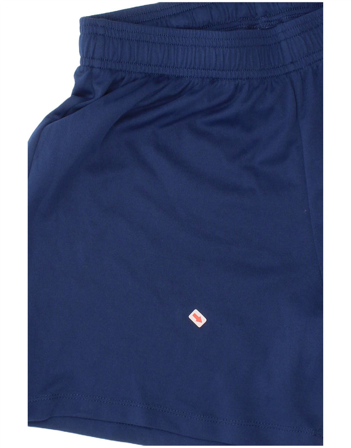 Umbro Boys Sport Shorts 11-12 Years Large Navy Blue Polyester