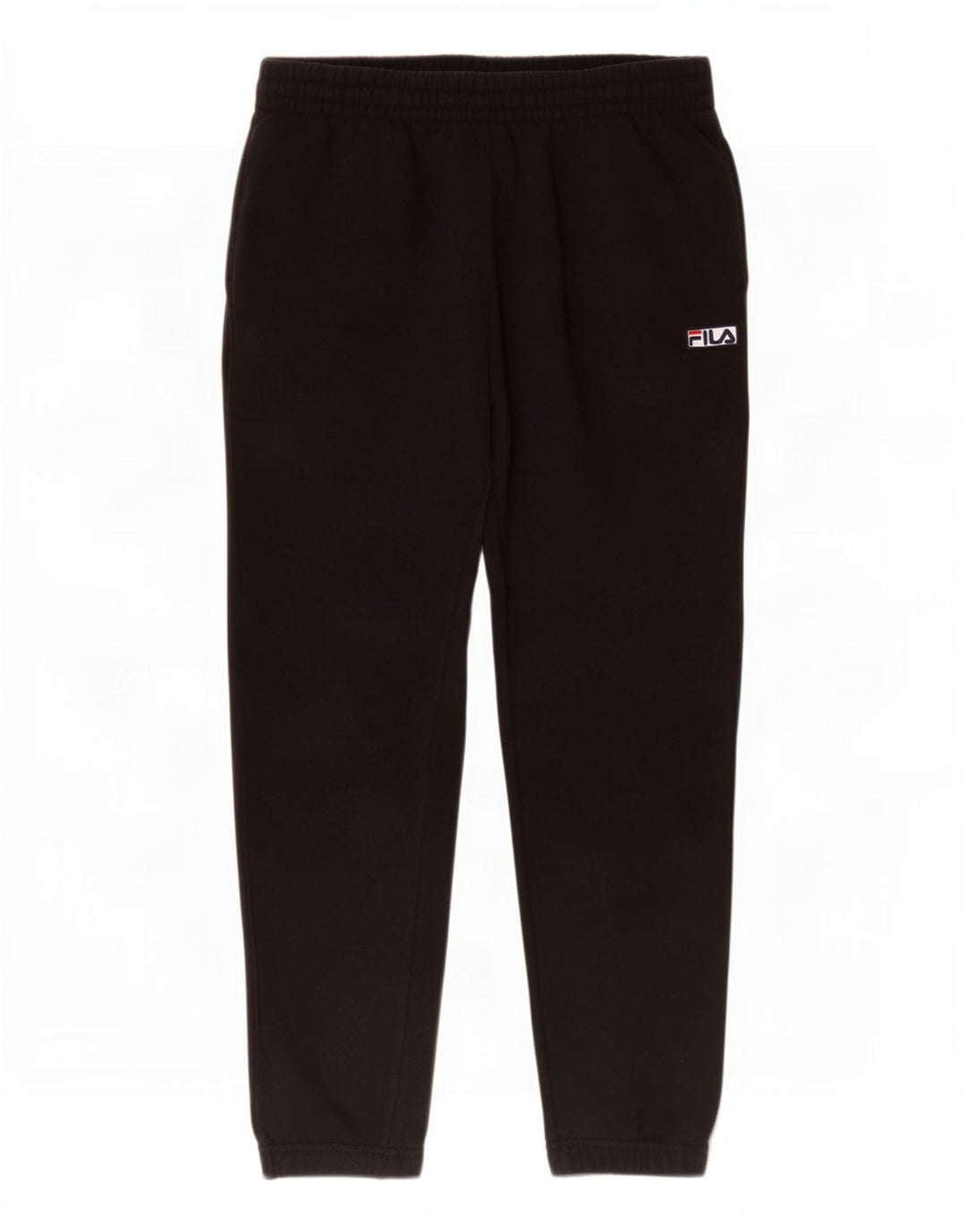 Fila Mens Tracksuit Trousers Joggers Medium Black Cotton