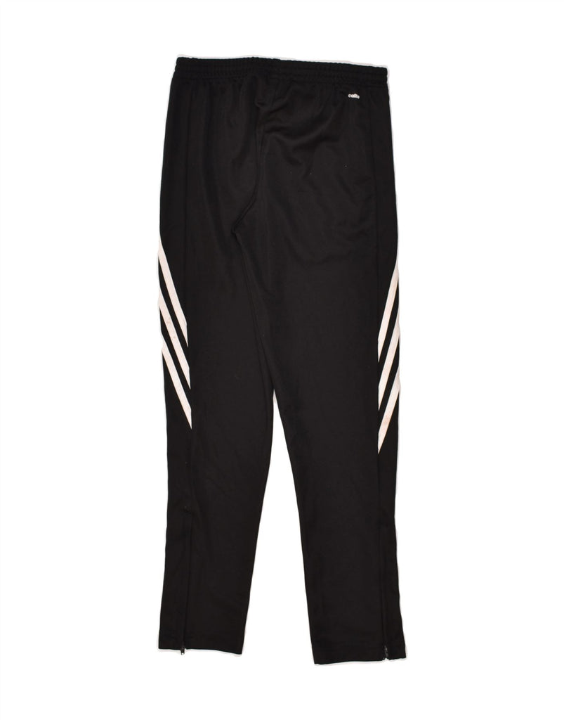 ADIDAS Girls Tracksuit Trousers 11-12 Years Large Black Polyester | Vintage Adidas | Thrift | Second-Hand Adidas | Used Clothing | Messina Hembry 