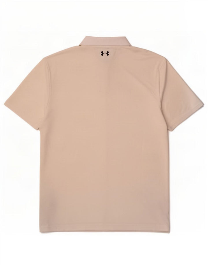 Under Armour Mens Polo Shirt Medium White