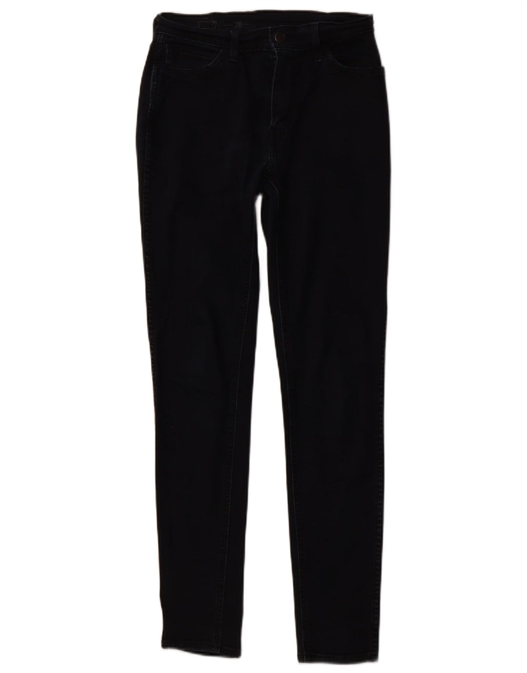 LEVI'S Womens Skinny Jeans W28 L32 Navy Blue Cotton