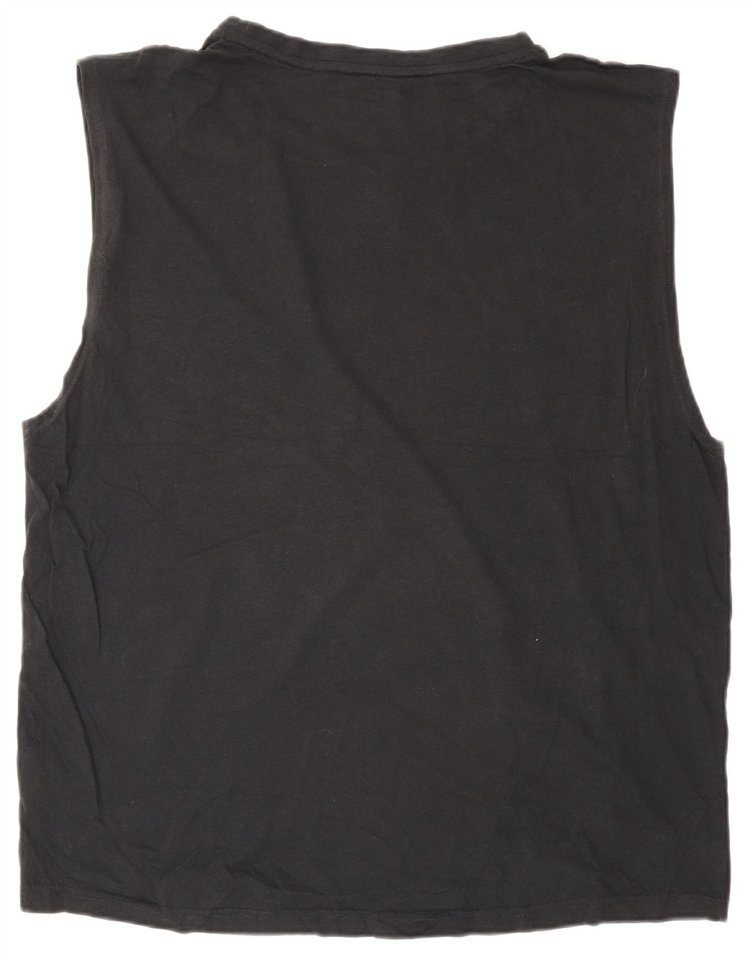 Mossimo Mens Graphic Vest Top XL Black Cotton