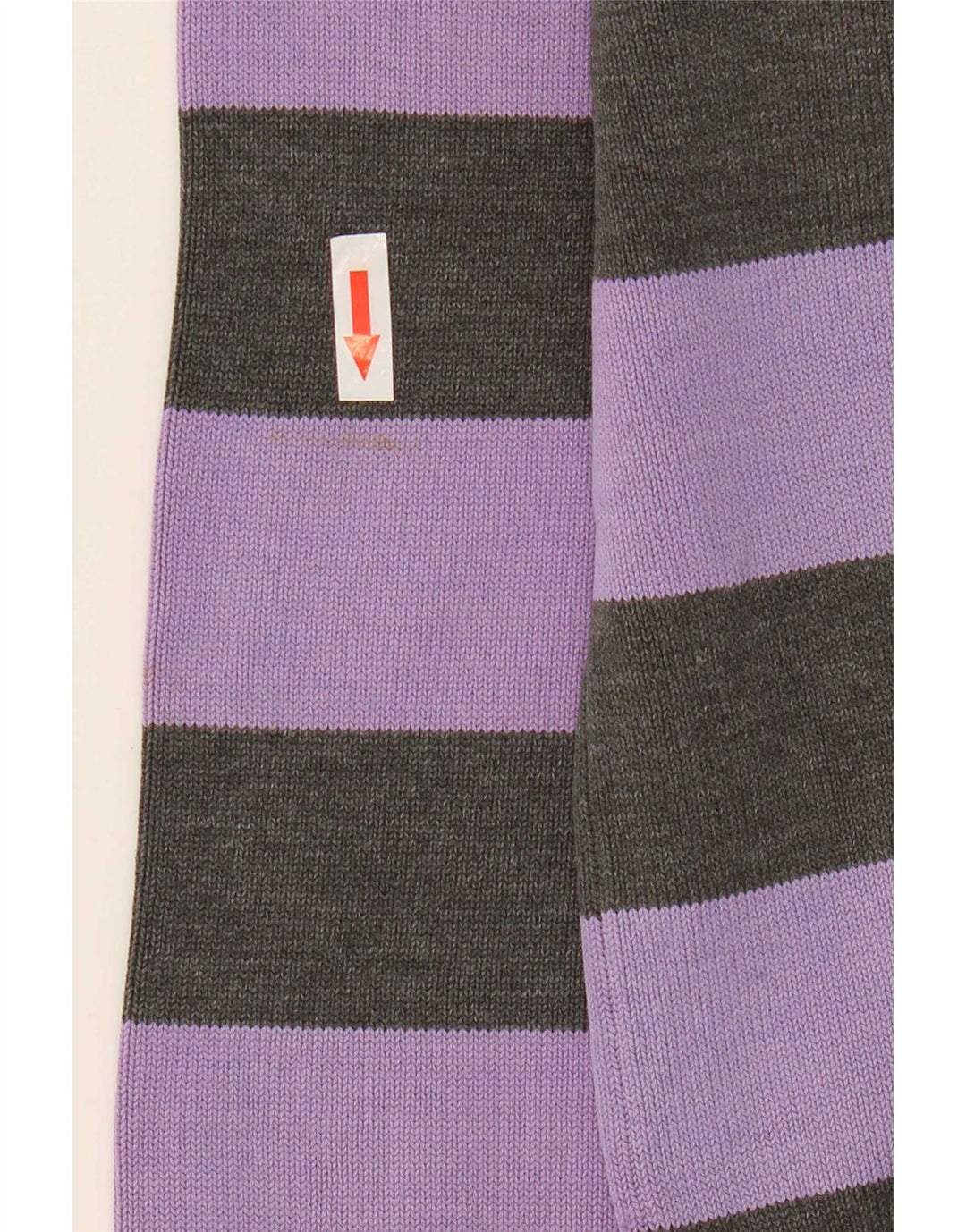 Jack & Jones Mens V-Neck Jumper Sweater Medium Purple Striped
