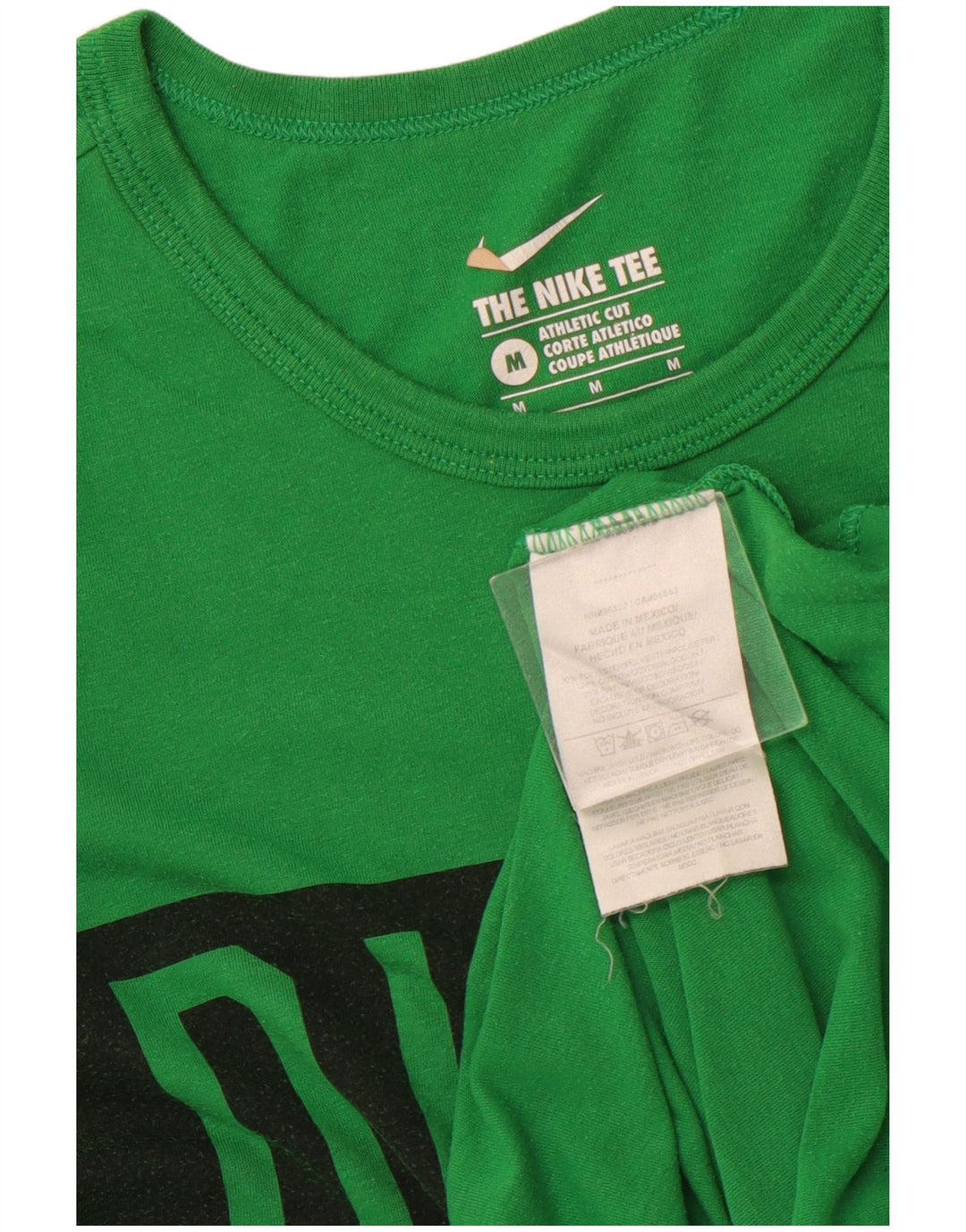NIKE Mens Oregon Ducks Graphic T-Shirt Top Medium Green Colourblock