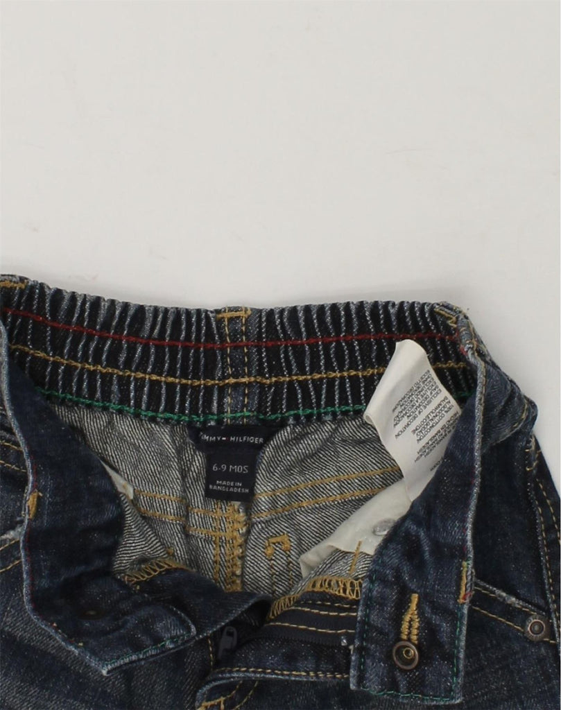 TOMMY HILFIGER Baby Boys Denim Shorts 6-9 Months Blue Cotton | Vintage Tommy Hilfiger | Thrift | Second-Hand Tommy Hilfiger | Used Clothing | Messina Hembry 