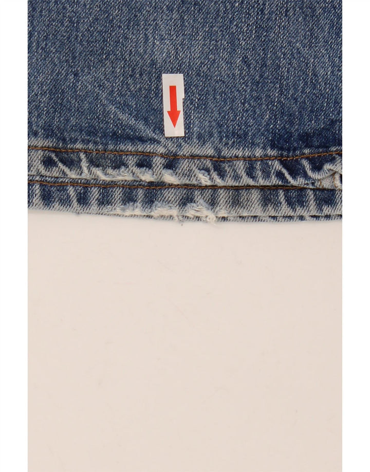Wrangler Mens Texas Straight Jeans  W32 L32 Blue Cotton