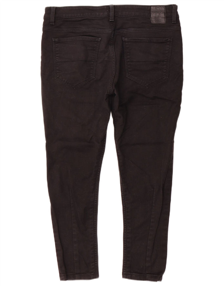 Nautica Mens Slim Jeans W34 L26 Black Cotton