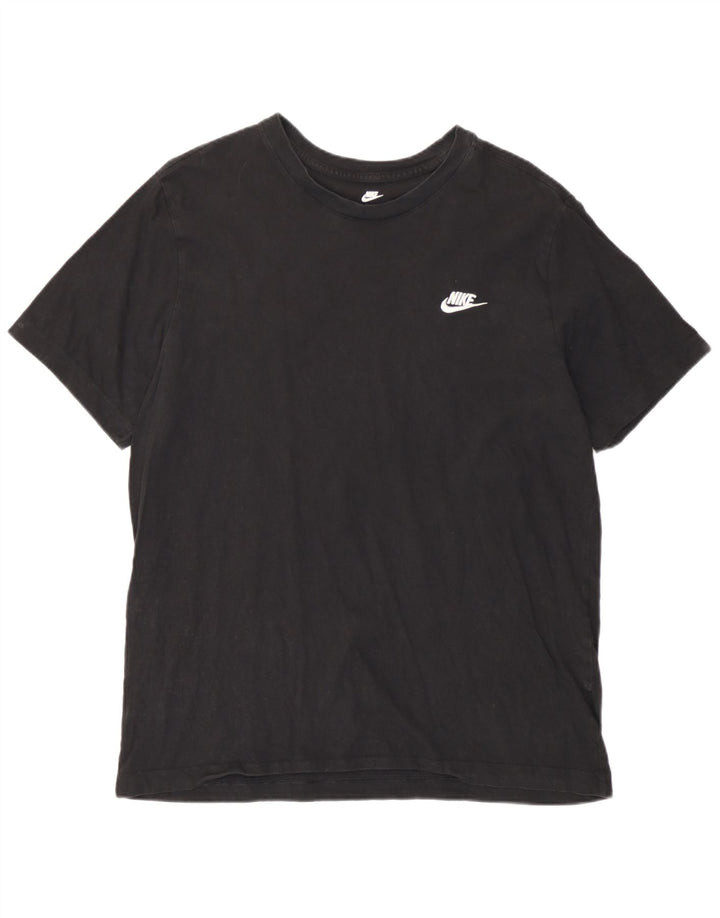 Nike Mens T-Shirt Top Large Black
