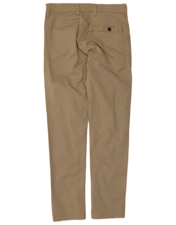 G-Star Mens Slim Chino Trousers W31 L32 Beige Cotton