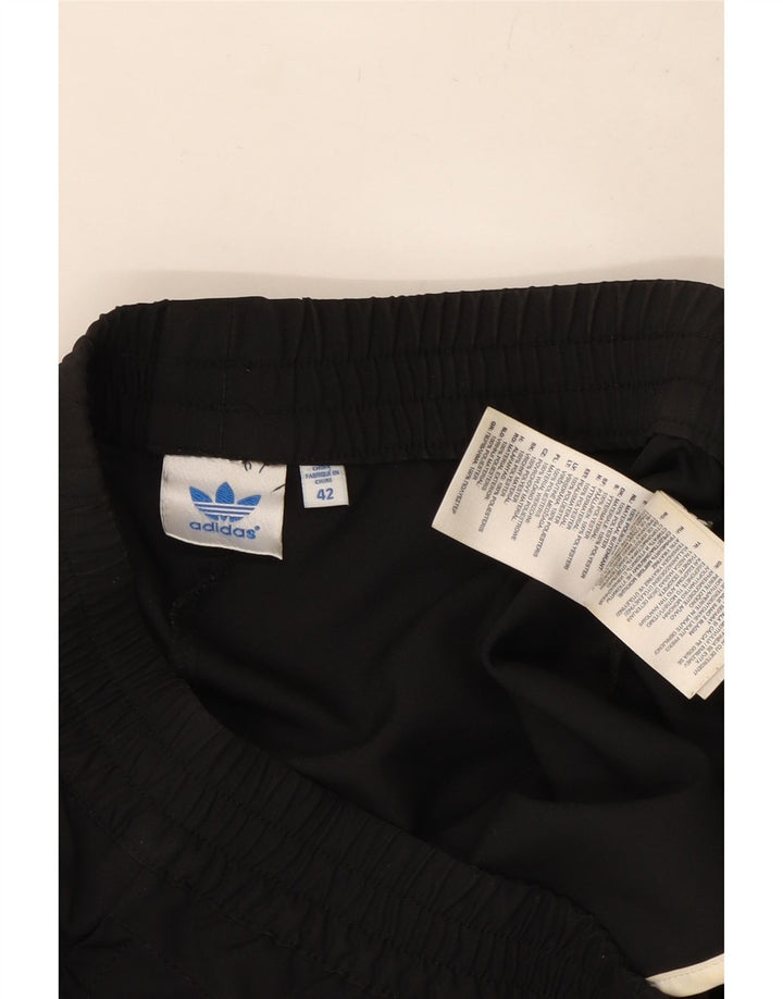 Adidas Womens Sport Shorts IT 42 Medium  Black Polyester